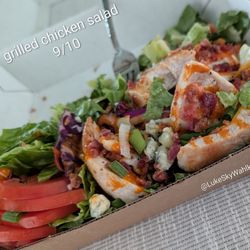 Buffalo Wild Wings - Blue cheese grilled chicken salad