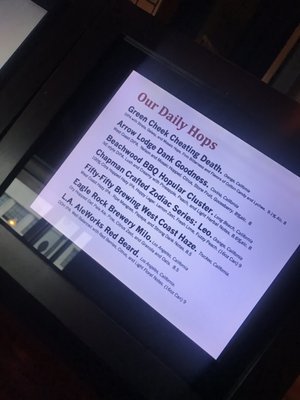 Menu photo 7 Father's Office Los Angeles, CA