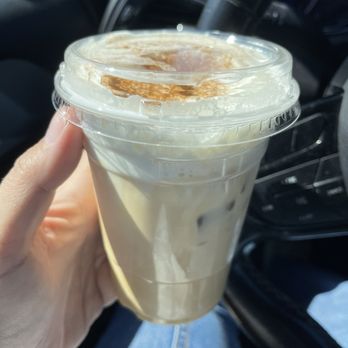 Lodi Summerville - Keto Pumpkin cold brew with cinnamon on top. - Coffee & Tea Near Me - Summerville, South Carolina