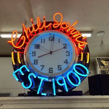 Chili John's - Cool Clock - American Near Me - Burbank, California Chili John's - Cool Clock - American Near Me - Burbank, California
