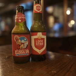 Menger Bar - Local beers.