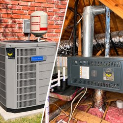 SmartWay Appliance Repair - American Standard HVAC Installation Split View.