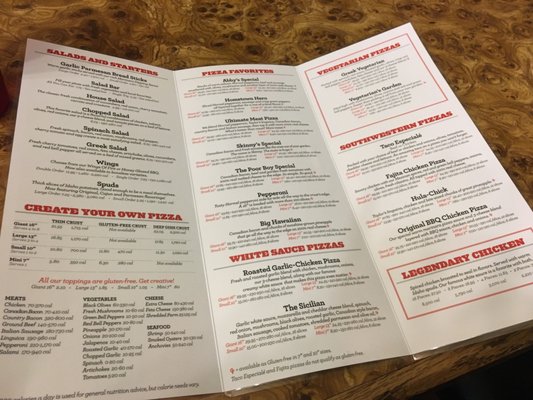 Menu photo 2 Abby's Legendary Pizza Junction City, OR