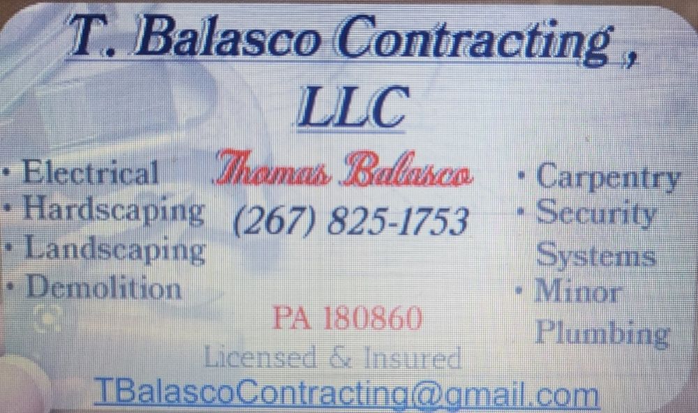 Slide of T Balasco Contracting