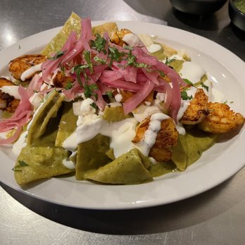Sonora Grill - Blackened shrimp chilaquiles - Mexican Near Me - Ogden, Utah Sonora Grill - Blackened shrimp chilaquiles - Mexican Near Me - Ogden, Utah