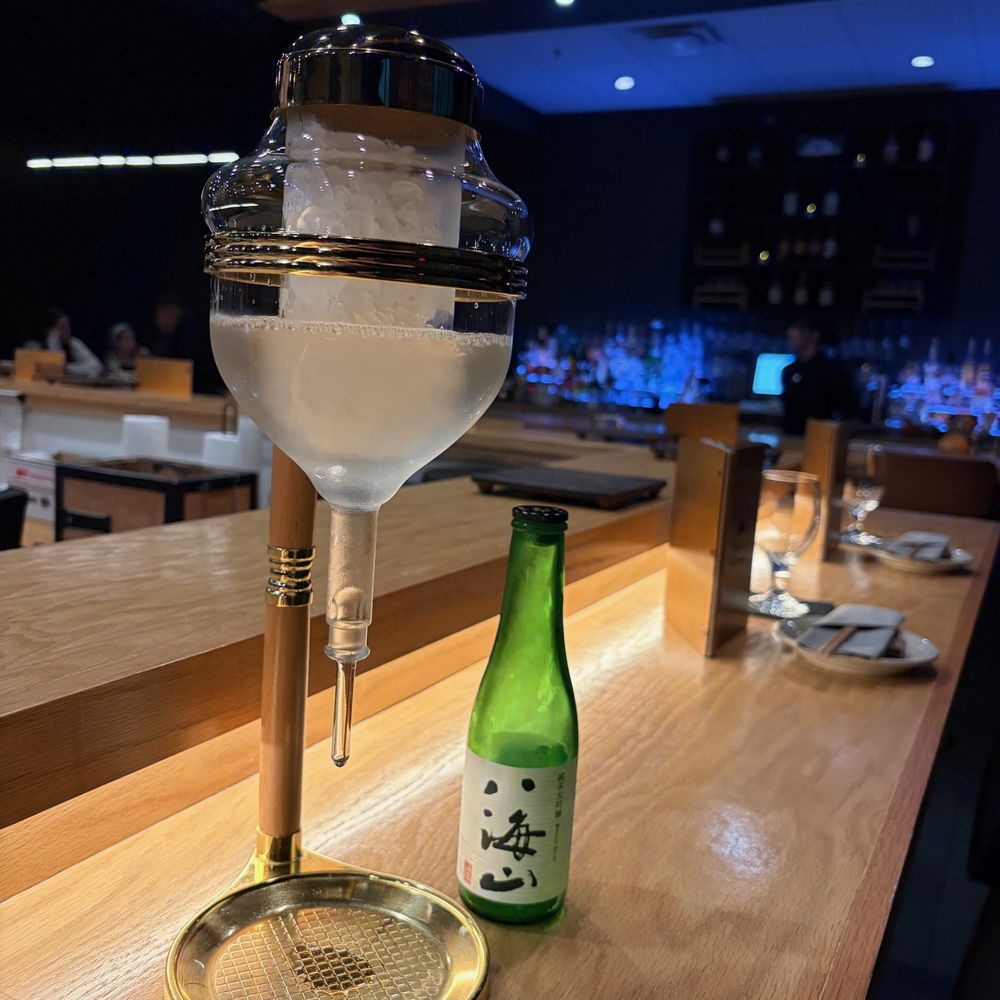 Kinzo - Sake tower dispenser - Sushi Bars Near Me - Frisco, Texas Kinzo - Sake tower dispenser - Sushi Bars Near Me - Frisco, Texas