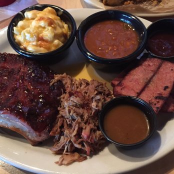 Smokejack BBQ - Pick 3 . . . Ribs, Puled Pork, and Smoked Sausage . . . - Barbeque Near Me - Alpharetta, Georgia