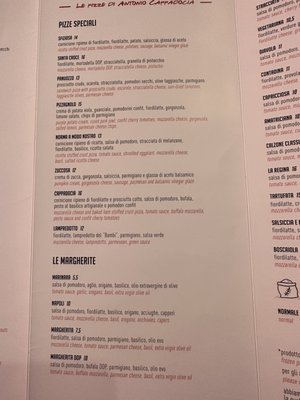 Menu photo 3 Pizzagnolo Florence, FI