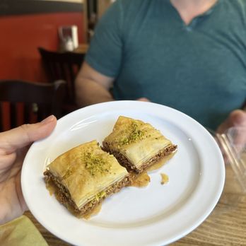 Wally's Cafe - The BEST Baklava - Mediterranean Near Me - Rocklin, California
