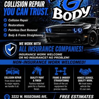 G Auto Body Repair - Body Shops Near Me - Hawthorne, California G Auto Body Repair - Body Shops Near Me - Hawthorne, California