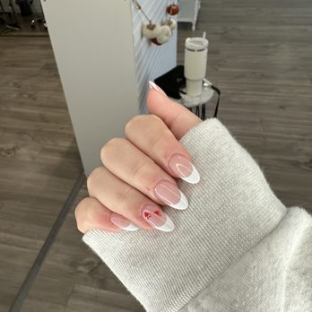 Zuri Nails House - gel x french tip & design - Nail Salons Near Me - Bedford, Texas