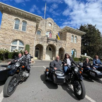 Sidecar Tours - Photo Op at Sonoma City Hall - Food Tours Near Me - Napa, California Sidecar Tours - Photo Op at Sonoma City Hall - Food Tours Near Me - Napa, California