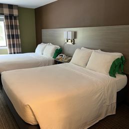 came back to nicely serviced room