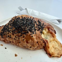 Chorizo and cheese croissant Chorizo and cheese croissant