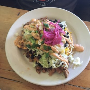 Alto Cinco - Jerk chicken tostada - Mexican Near Me - Syracuse, New York