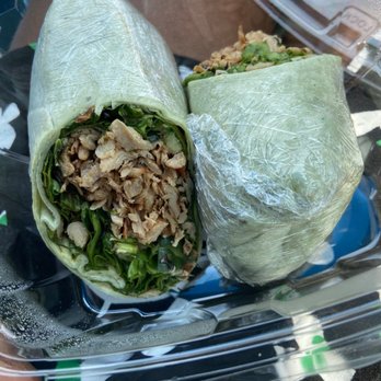 Bam's Vegan - Blackened Chicken Wrap - Vegan Near Me - Dallas, Texas Bam's Vegan - Blackened Chicken Wrap - Vegan Near Me - Dallas, Texas