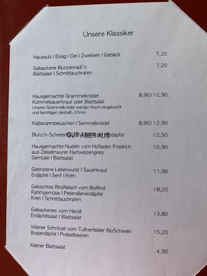 Menu photo 5 Gasthof Zum Lustigen Zeiselmauer, 3