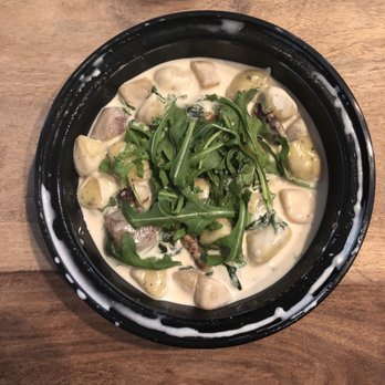 Taverna - Gnocchi Rustici with pears, arugula, and walnuts - Pizza Near Me - Plano, Texas