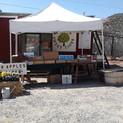 Sedona Sweet Cider - The cider stand