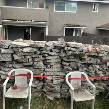 AIT Construction - The concrete stacked up after removal meat and compact. - General Contractors Near Me - Baldwin Park, California