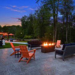 The Point at Abington - Nice Sunset at the Fire Pit