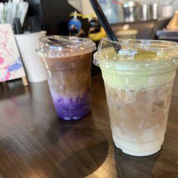 Iced Ube Latte