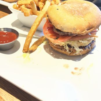 Baker's Crust - Maple bacon smash burger - Bakeries Near Me - Norfolk, Virginia Baker's Crust - Maple bacon smash burger - Bakeries Near Me - Norfolk, Virginia