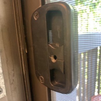 Rutherford Management Company - Broken screen door handle - Property Management Near Me - Walnut Creek, California Rutherford Management Company - Broken screen door handle - Property Management Near Me - Walnut Creek, California
