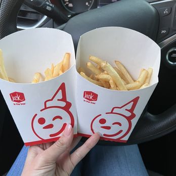 Jack in the Box - 2 large fries... - Fast Food Near Me - Auburn, Washington Jack in the Box - 2 large fries... - Fast Food Near Me - Auburn, Washington