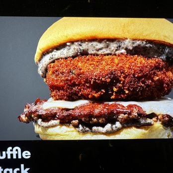 Shake Shack Middletown - Black truffle and mushroom burger. With or without bacon - New American Near Me - Middletown Township, New Jersey