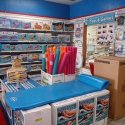 Great supply of toys, games and floats!