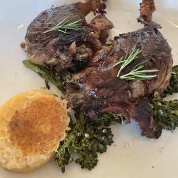 Passionfish - Duck Confit, Honey Reduction, Smoked Chile-Potato Cake, Grilled Broccolini - Seafood Near Me - Pacific Grove, California