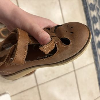 Stride Rite - Stride Rite shoe with a strap completely ripped from its seam after a normal day. - Shoe Stores Near Me - Lewisville, Texas Stride Rite - Stride Rite shoe with a strap completely ripped from its seam after a normal day. - Shoe Stores Near Me - Lewisville, Texas