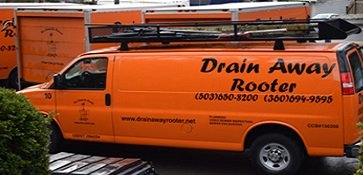 Slide of Drain Away Rooter