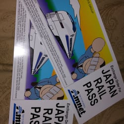 Amnet - They sell Japan Rail Pass.