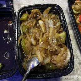 All onions. No meat. Mush!