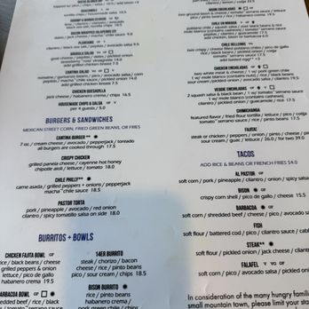 Ed's Cantina & Grill - Mexican Near Me - Estes Park, Colorado