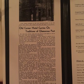 Old Corner Hotel - Story of the place - New American Near Me - Williamsport, Pennsylvania Old Corner Hotel - Story of the place - New American Near Me - Williamsport, Pennsylvania
