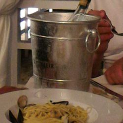 La Figlia di Annibale al Lido Tricoli - Spaghetti alle vongole