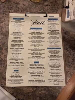 Menu photo 8 Chill Kitchen & Bar Marlborough, MA