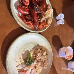 Jasmine Buffet - Crawfish, fried rice