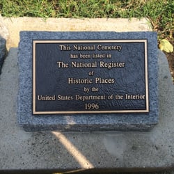 Glendale National Cemetery - "This National Cemetery has been listed in the National Register of Historic Places"