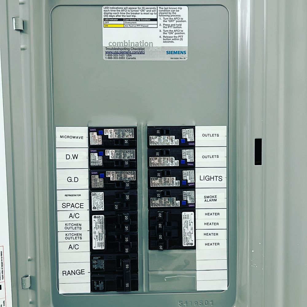 Slide of Acevedo Electric