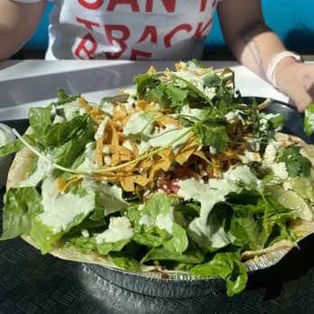 Cafe Rio Fresh Modern Mexican - Steak salad... feeds two!! - Mexican Near Me - Bakersfield, California