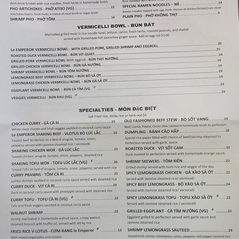 Le Emperor - Menu - Desserts Near Me - Cypress, Texas Le Emperor - Menu - Desserts Near Me - Cypress, Texas