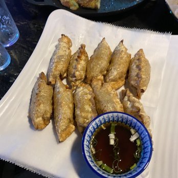 One Shot Pocha - Bulgogi mandu (dumpling) - Korean Near Me - Houston, Texas