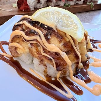 Hello Sushi Brea - Baked Scallop Roll - Japanese Near Me - Placentia, California Hello Sushi Brea - Baked Scallop Roll - Japanese Near Me - Placentia, California