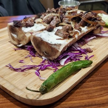 Perla - Tuetanos a la Perla (bone marrow) - Tapas/Small Plates Near Me - Santa Ana, California Perla - Tuetanos a la Perla (bone marrow) - Tapas/Small Plates Near Me - Santa Ana, California
