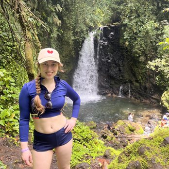 Travel By Jen - Waterfall hike at Arenal Observatory Lodge trails, Costa Rica - Travel Agents Near Me - Oceanside, New York Travel By Jen - Waterfall hike at Arenal Observatory Lodge trails, Costa Rica - Travel Agents Near Me - Oceanside, New York