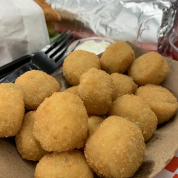 Mama Cho's BBQ - Jalapeño tater tots, definitely recommend this! - Barbeque Near Me - Castro Valley, California Mama Cho's BBQ - Jalapeño tater tots, definitely recommend this! - Barbeque Near Me - Castro Valley, California